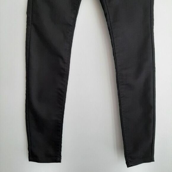 JOE FRESH Classic Slim Mid-Rise Stretch Black Jeans Sz 26 - Picture 4 of 13